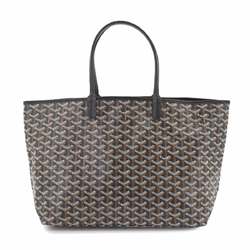 GOYARD Saint Louis PM Leather Herringbone Black