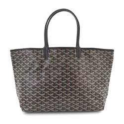 GOYARD Saint Louis PM Leather Herringbone Black