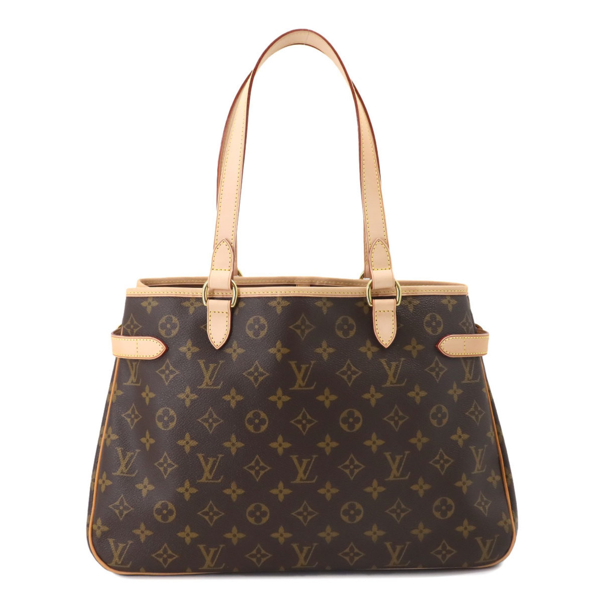 Louis Vuitton LOUIS VUITTON Monogram Batignolles Horizontal Brown M51154 Gold Hardware