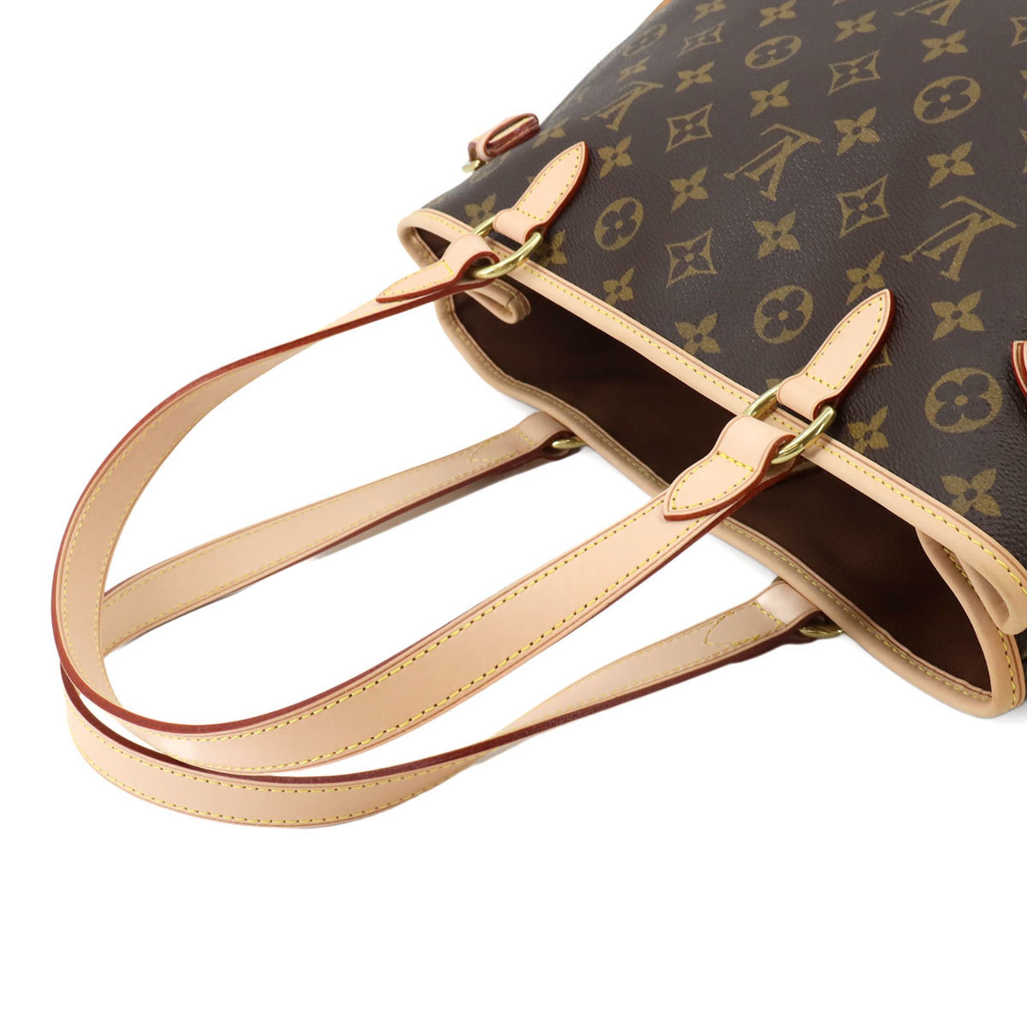 Louis Vuitton LOUIS VUITTON Monogram Batignolles Horizontal Brown M51154 Gold Hardware