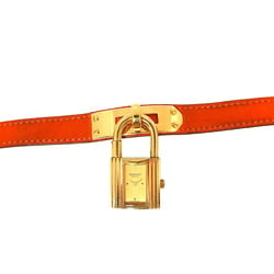 Hermes Kelly Watch Ladies' Gold Quartz Padlock