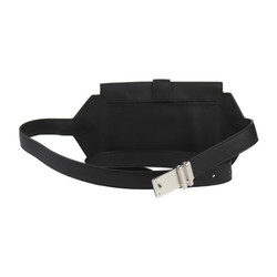 HERMES Hermes Elan Pocket 24 Waist Bag H010612UKABS Veau Swift Black Pouch Belt B Stamp