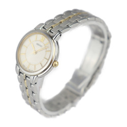 SEIKO Seiko Selection Spirit Watch SSDA002 1N01-0AP0 Stainless Steel Silver Gold Ivory Dial 3 Hands Quartz