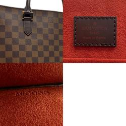 Louis Vuitton LOUIS VUITTON Handbag Damier Sac Plat Canvas Ebene Men's Women's N51140 z2619