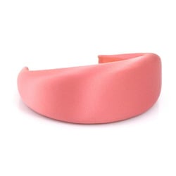 Prada PRADA headband satin pink ladies h30598a