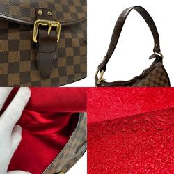 Louis Vuitton LOUIS VUITTON Shoulder Bag Damier Highbury Canvas Ebene Women's N51200 z2595