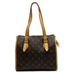 Louis Vuitton LOUIS VUITTON Shoulder Bag Monogram Popincourt Au Canvas Brown Gold Women's M40007 w0773g