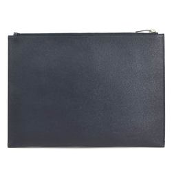 Saint Laurent Clutch Bag Leather Navy Men's 397294 h30584a