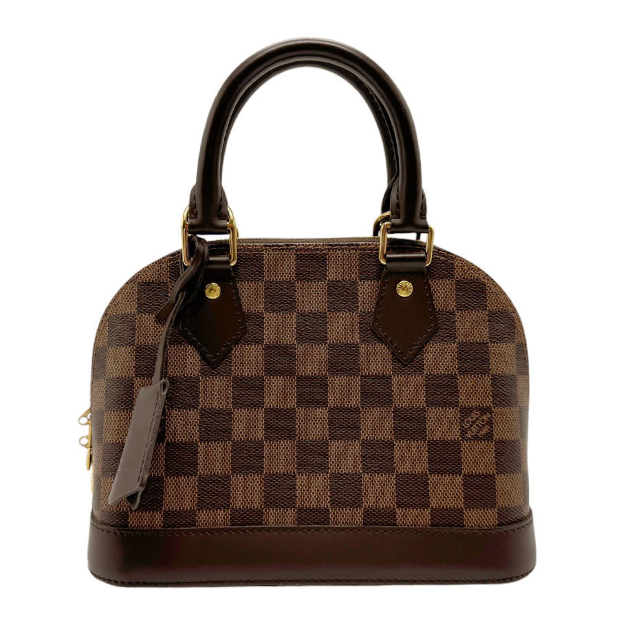 Louis Vuitton LOUIS VUITTON Handbag Damier Alma BB Canvas Ebene Women's N41221 z2592