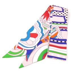 Hermes HERMES Scarf Twilly Silk Multicolor Women's h30609m