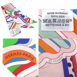 Hermes HERMES Scarf Twilly Silk Multicolor Women's h30609m