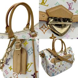 Louis Vuitton LOUIS VUITTON Handbag Shoulder Bag Monogram Multicolor Rita Blanc Women's M40125 b0091