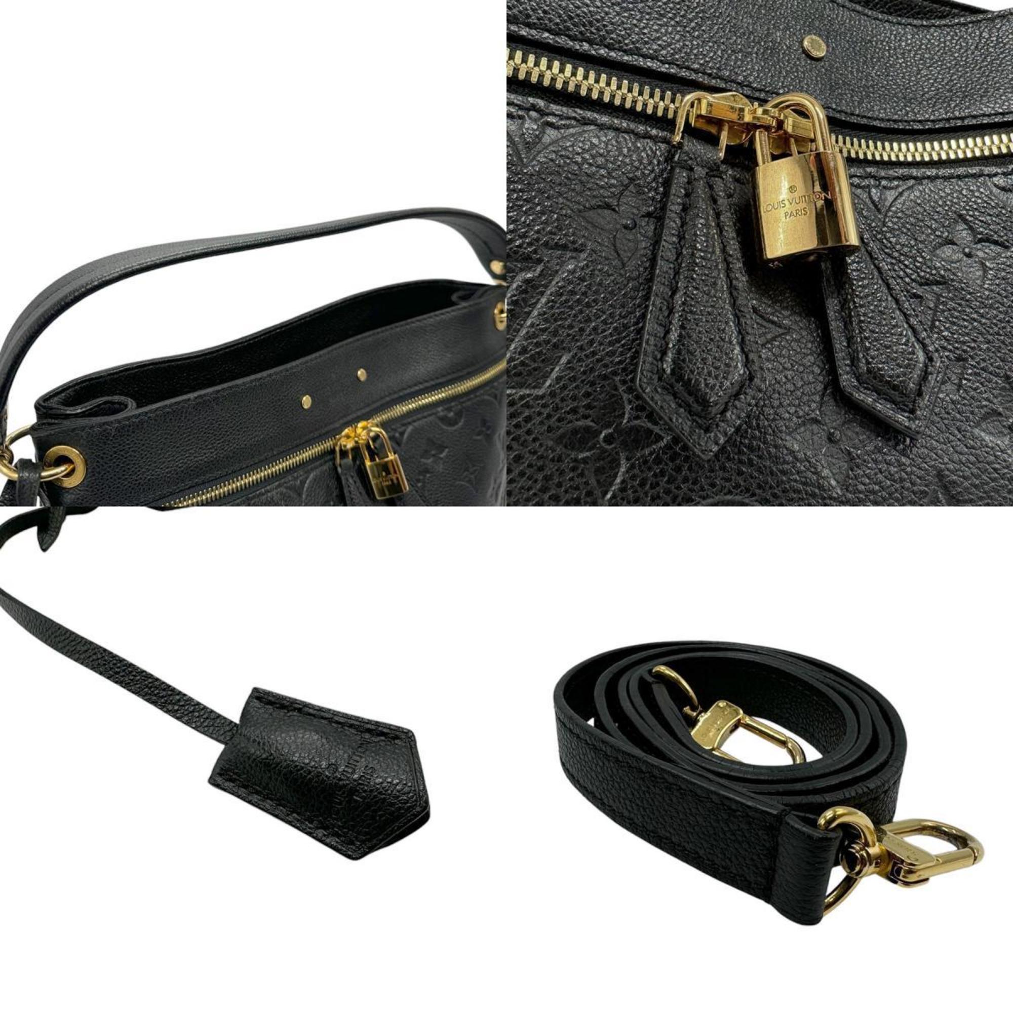 Louis Vuitton LOUIS VUITTON Handbag Shoulder Bag Monogram Empreinte Spontini Noir Women's M42819 n0517