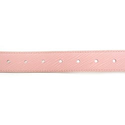 Louis Vuitton Epi Santur Belt, Leather, Metal, Light Pink, Silver, Gold, Women's, M9944, e59323g