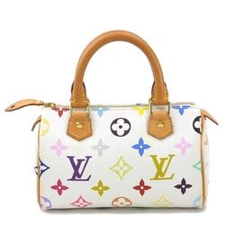 Louis Vuitton LOUIS VUITTON Handbag Monogram Multicolor Speedy Blanc Women's M92645 e59355a