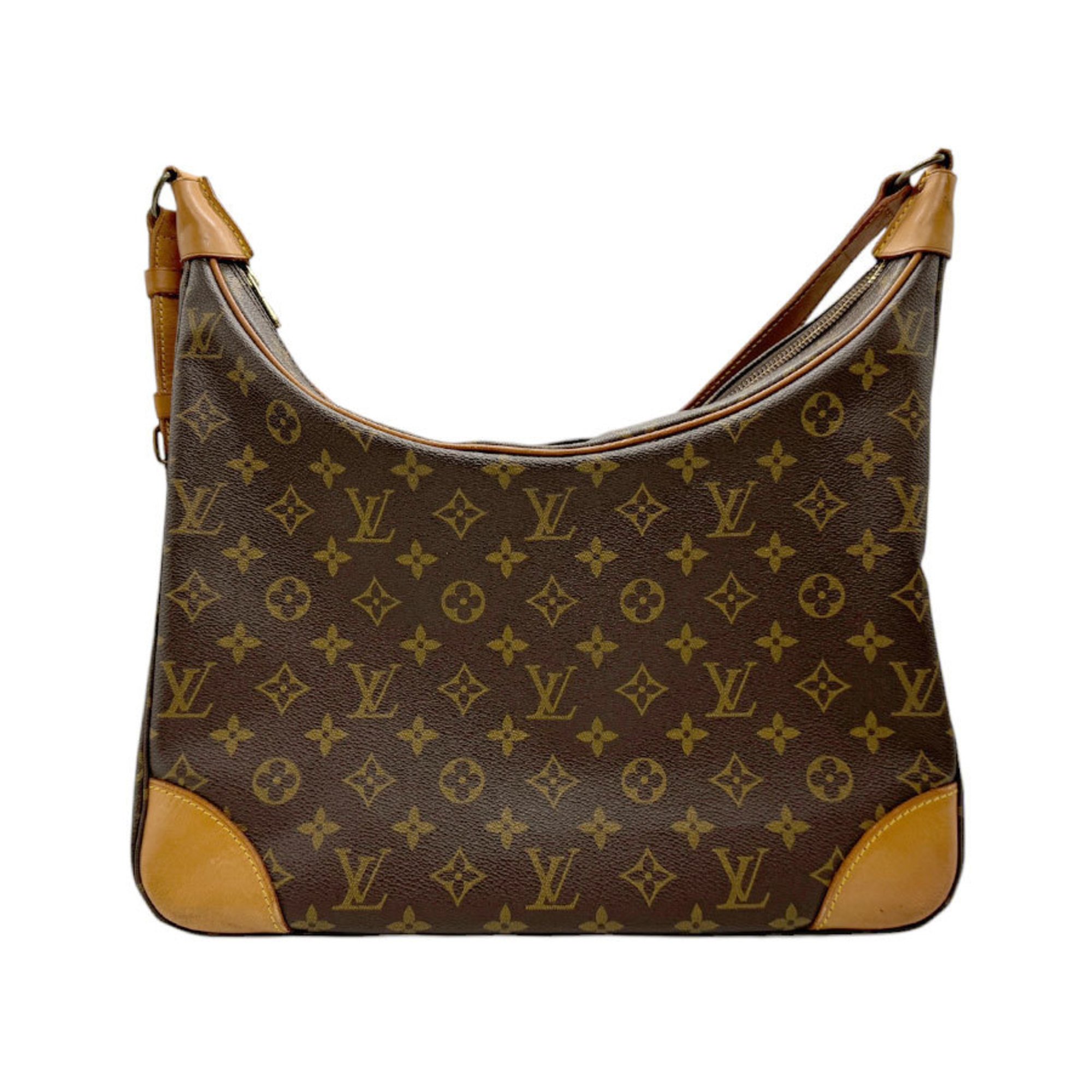 Louis Vuitton LOUIS VUITTON Shoulder Bag Monogram Boulogne 35 Canvas Brown Women's M51260 n0477