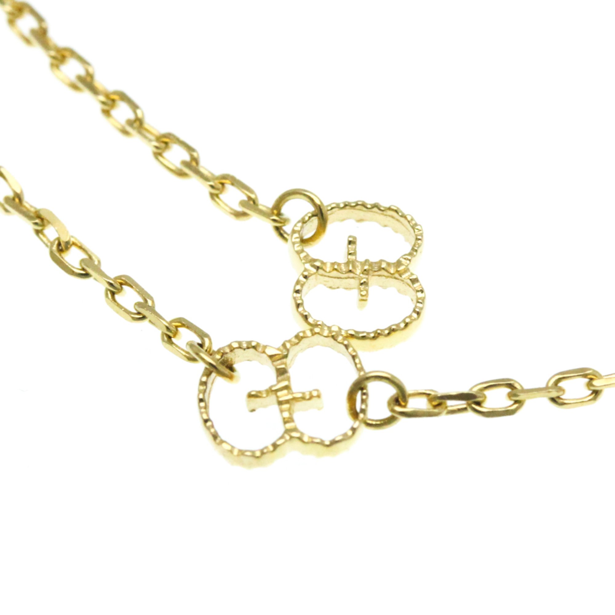 Gucci GG Necklace Yellow Gold (18K) No Stone Men,Women Fashion Pendant Necklace (Gold)