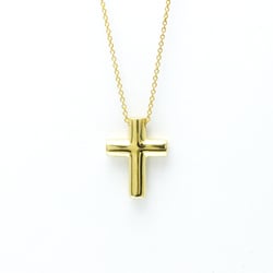 Tiffany Dots Cross Diamond Yellow Gold (18K) Diamond Men,Women Fashion Pendant Necklace (Gold)