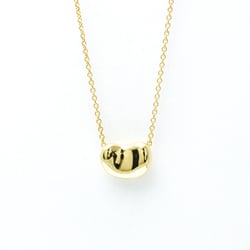 Tiffany Bean Yellow Gold (18K) No Stone Men,Women Fashion Pendant Necklace (Gold)