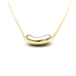 Tiffany Bean Yellow Gold (18K) No Stone Men,Women Fashion Pendant Necklace (Gold)