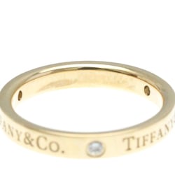 Tiffany Flat Band Ring Pink Gold (18K) Fashion Diamond Band Ring Carat/0.07 Pink Gold