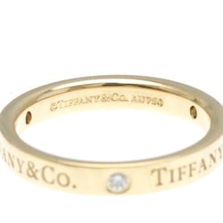 Tiffany Flat Band Ring Pink Gold (18K) Fashion Diamond Band Ring Carat/0.07 Pink Gold