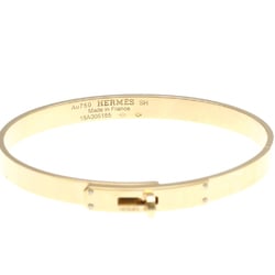 Hermes Kelly Pink Gold (18K) Diamond Charm Bracelet Pink Gold