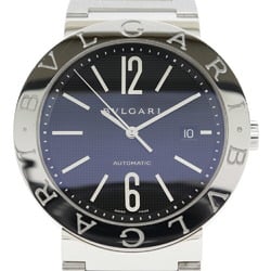 BVLGARI Wristwatch cal.220 BB42BSSD/BB42SSAUTO Stainless steel Automatic Black dial Bvlgari Men's