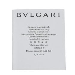 BVLGARI Wristwatch cal.220 BB42BSSD/BB42SSAUTO Stainless steel Automatic Black dial Bvlgari Men's