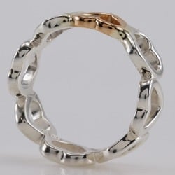 Tiffany TIFFANY&Co. Loving heart band size 11.5 ring, silver 925 x K18 pink gold, heart, approx. 3.5g, Rubbing for women