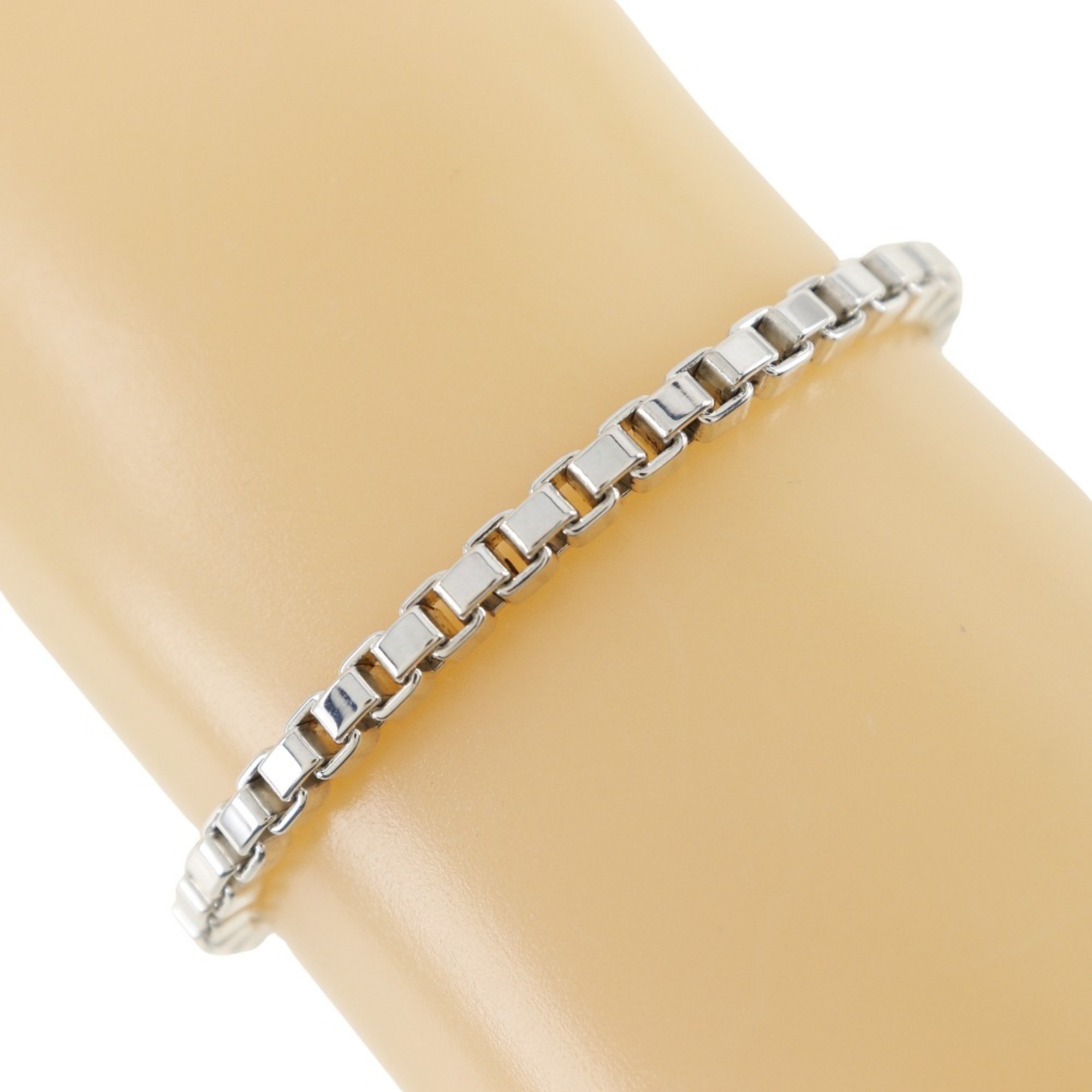 Tiffany TIFFANY&Co. Venetian Bracelet Silver 925 Approx. 15.7g Women's