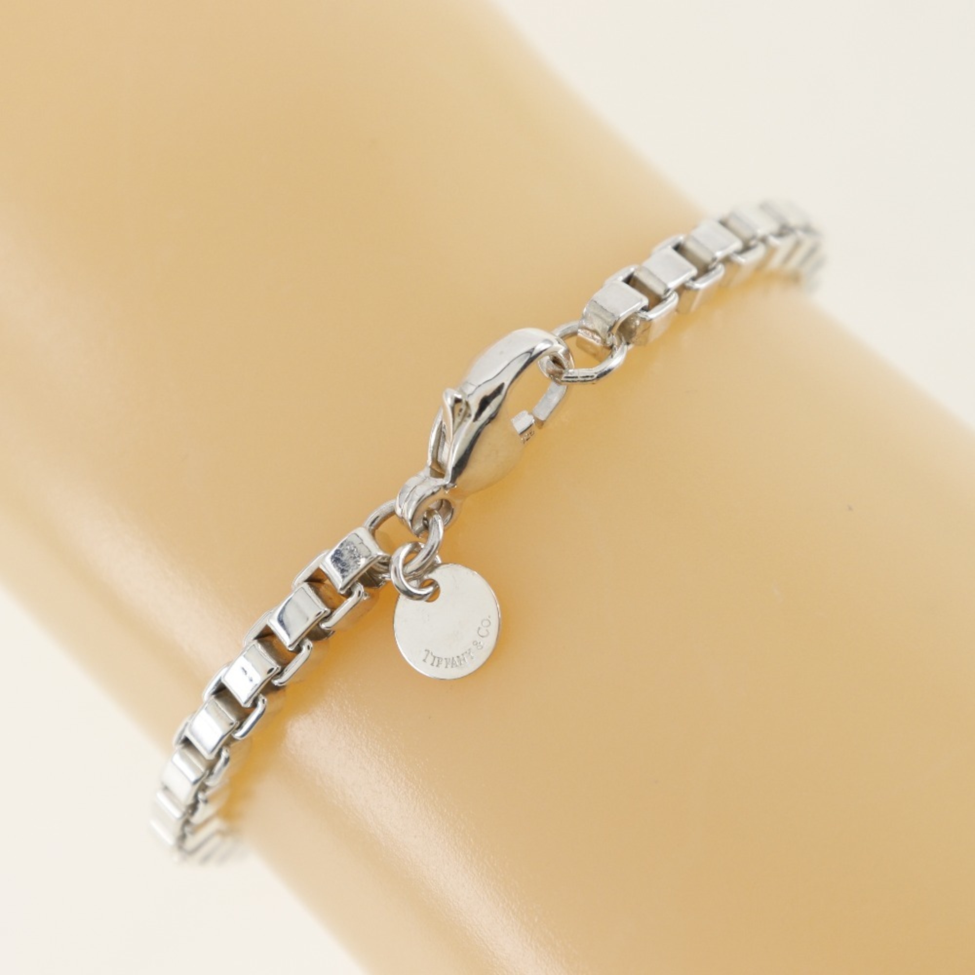 Tiffany TIFFANY&Co. Venetian Bracelet Silver 925 Approx. 15.7g Women's