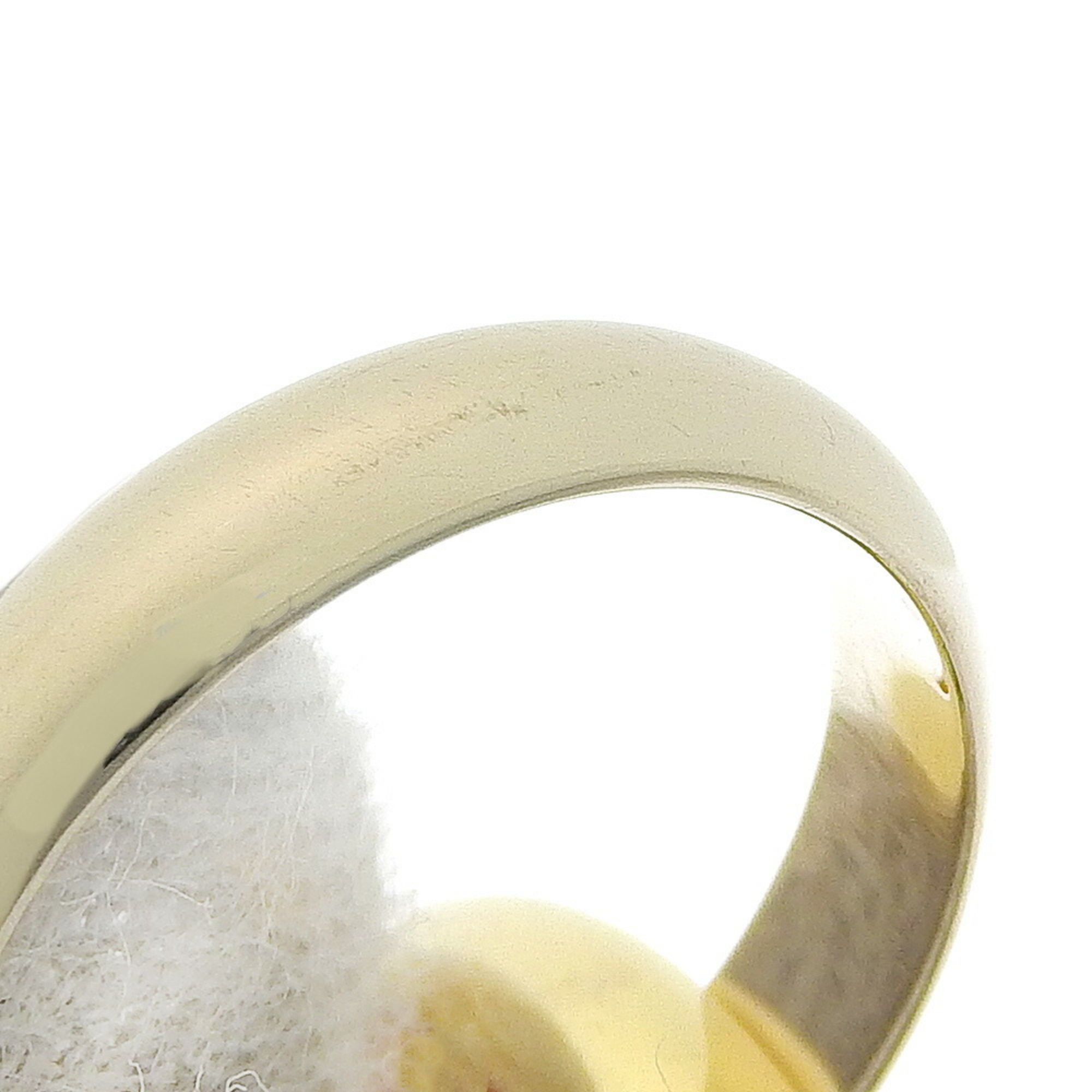 Cartier Trinity size 8 ring, 3-row K18 yellow gold YG/PG/WG, approx. 10.2g for women