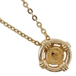 Christian Dior CD necklace, gold plated, approx. 4.8g, for women