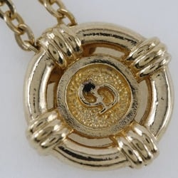 Christian Dior CD necklace, gold plated, approx. 4.8g, for women