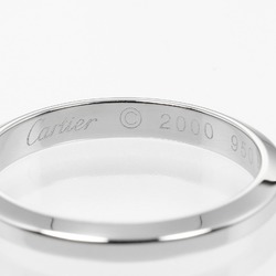 Cartier Declaration Ring, Size 16.5, 3mm Model, Pt950 Platinum, CARTIER, Approx. 5.23g