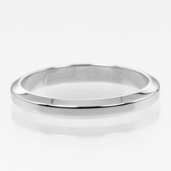 Cartier Declaration Ring, Size 16.5, 3mm Model, Pt950 Platinum, CARTIER, Approx. 5.23g