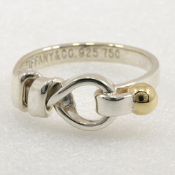 Tiffany & Co. Love Knot size 9 ring, 925 silver x 18K yellow gold, approx. 2.6g, knot, for women