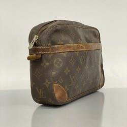 Louis Vuitton Clutch Bag Monogram Compiegne 28 M51845 Brown Men's Women's