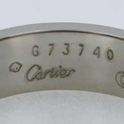 Cartier Love size 15 ring, K18 white gold, approx. 7.8g, love, ladies