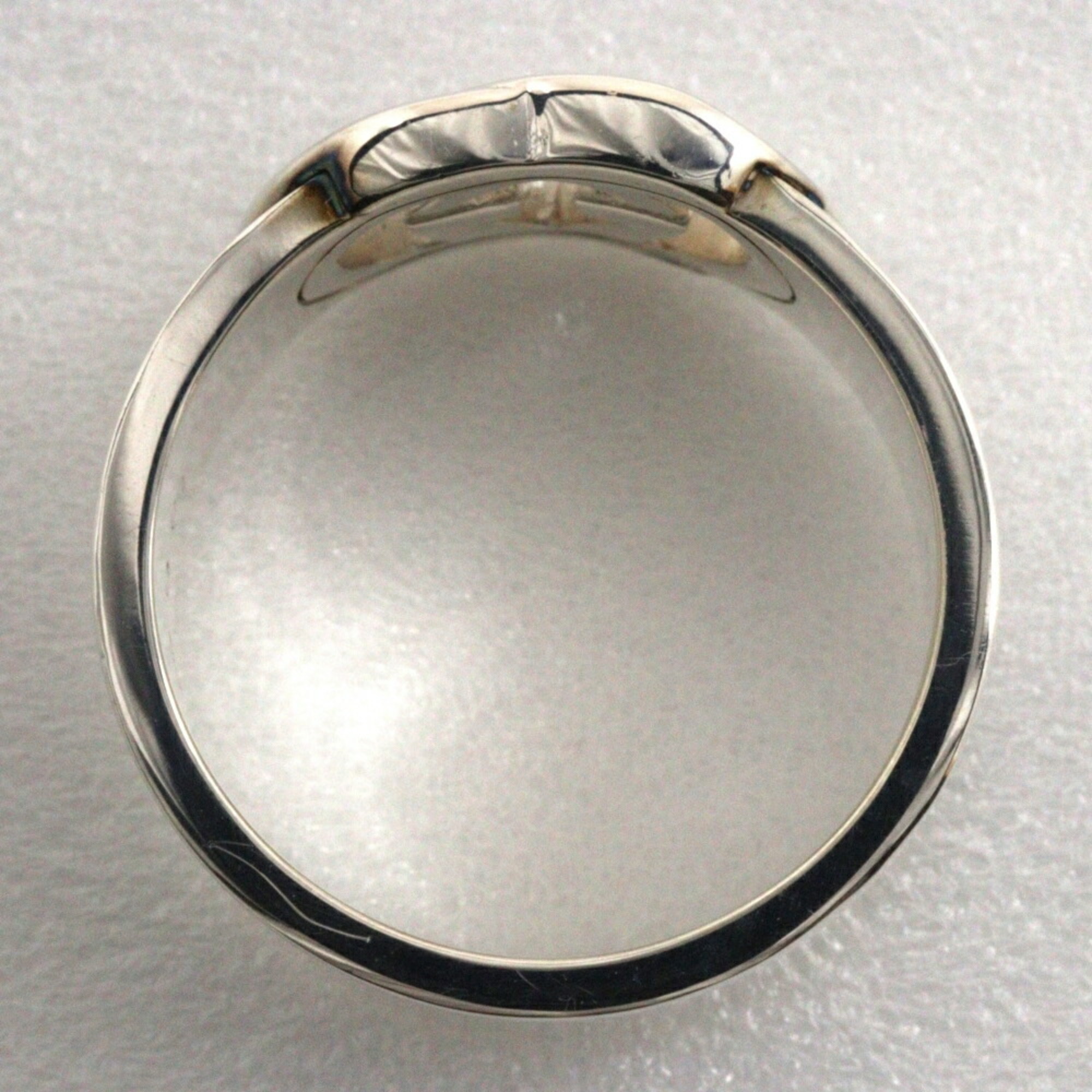 Gucci Interlocking G size 21 ring, 925 silver, approx. 10.9g for men