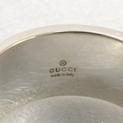 Gucci Interlocking G size 21 ring, 925 silver, approx. 10.9g for men