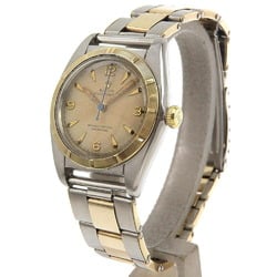 Rolex ROLEX Oyster Perpetual Watch Bubble Back No. 6 5010 Stainless Steel 646751 Automatic Beige Dial Boys