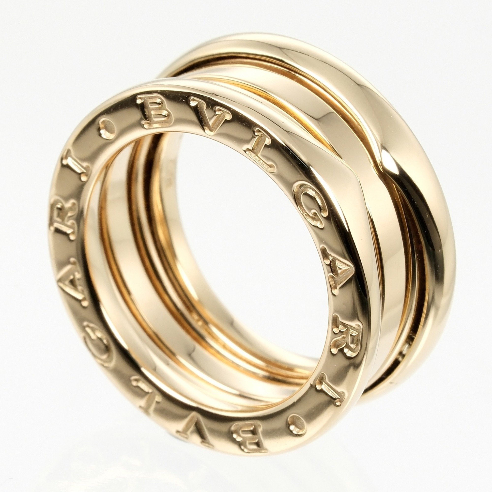 BVLGARI B.ZERO1 3-band size 6.5 ring K18YG yellow gold approx. 8.63g