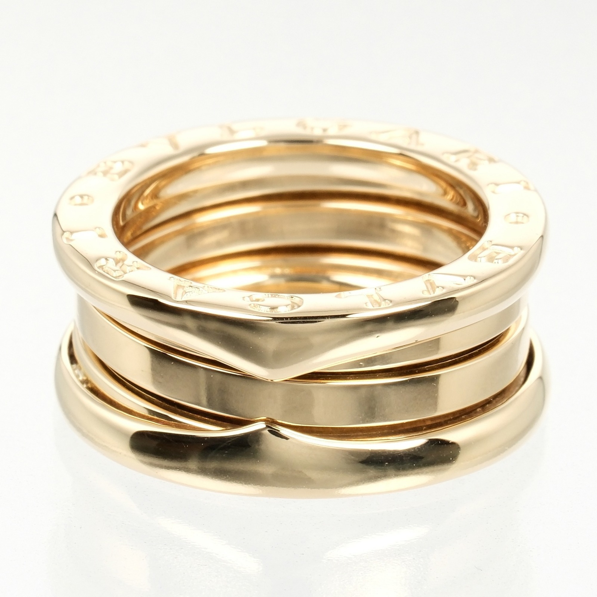 BVLGARI B.ZERO1 3-band size 6.5 ring K18YG yellow gold approx. 8.63g