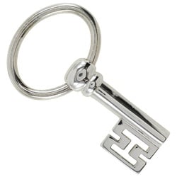 Hermes HERMES Curiosite Keychain Key Motif x Ag800 Silver Curiotite Unisex