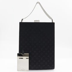 Louis Vuitton LOUIS VUITTON Angers GM Handbag - Bag M92100 Monogram Satin Noir 2000 Black SP0070 Snap Lock Ladies