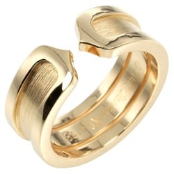 Cartier 2C size 8 ring, K18YG yellow gold, approx. 7.15g