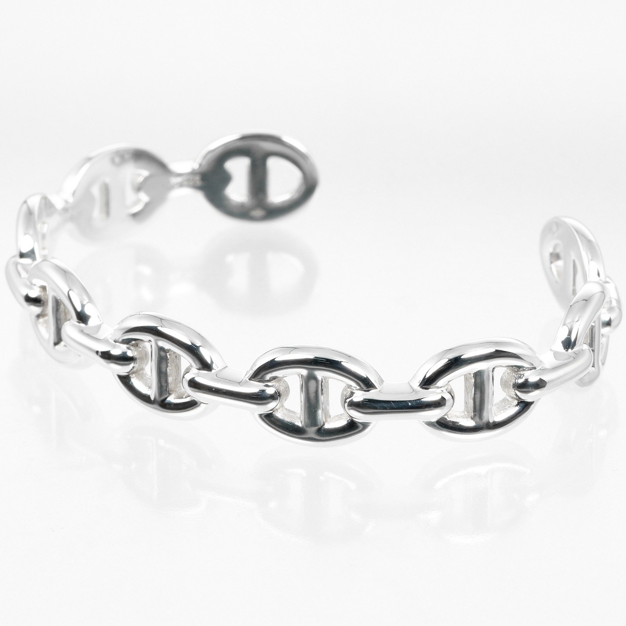 Hermes HERMES Chaine d'Ancre Anchaine SH Bracelet Silver 925 Approx. 20.78g