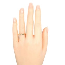 Tiffany TIFFANY&Co. Stacking Band Size 9 Ring K18YG Yellow Gold Diamond Approx. 3.62g